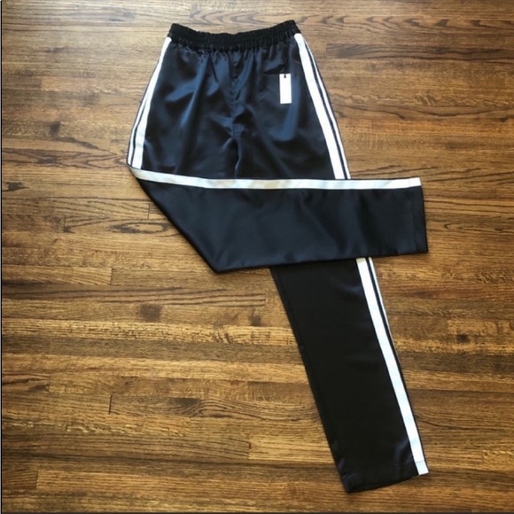 Lovers + Friends Tailored Track Trouser in Black Combo NWT - Picture 6 of 10